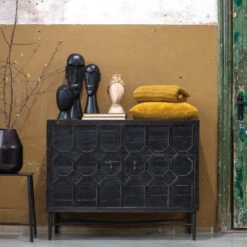 BePureHome Vintage Dressoir Zwart Hout