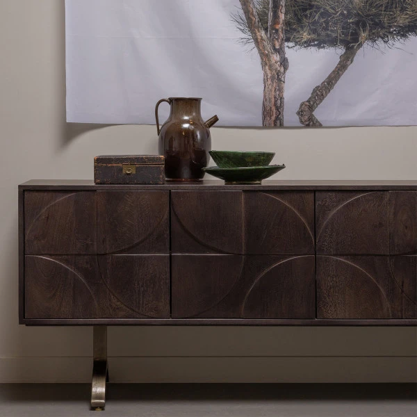 BePureHome Dressoir Mangohout Walnoot - Afbeelding 3