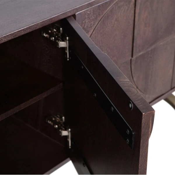 BePureHome Dressoir Mangohout Walnoot - Afbeelding 6