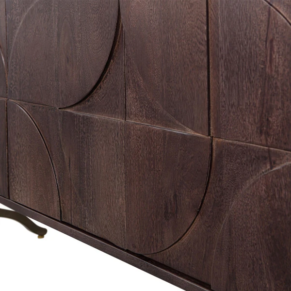 BePureHome Dressoir Mangohout Walnoot - Afbeelding 7