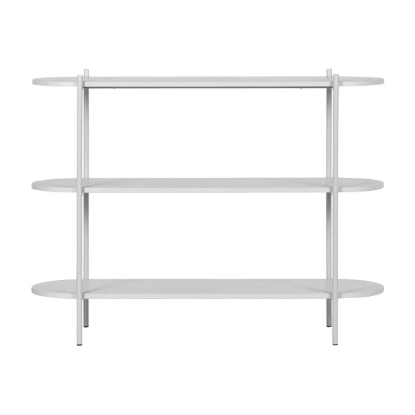 BePureHome Witte Stellingkast Ovaal - Afbeelding 4