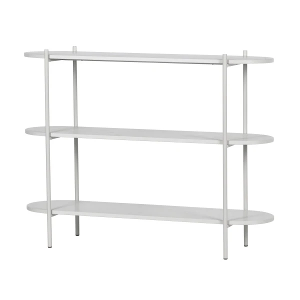 BePureHome Witte Stellingkast Ovaal - Afbeelding 5