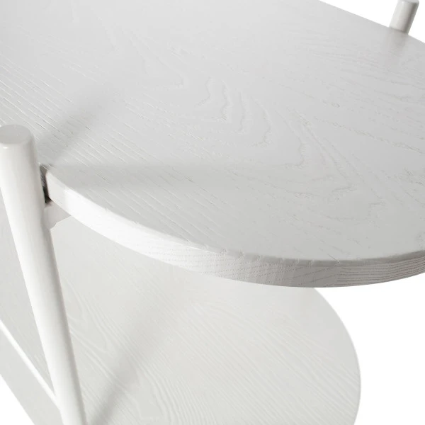 BePureHome Witte Stellingkast Ovaal - Afbeelding 3