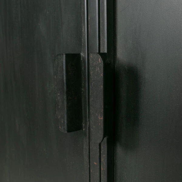 BePureHome IJzeren Wandkast Zwart - Afbeelding 5