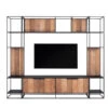Tv Wandmeubel Teakhout