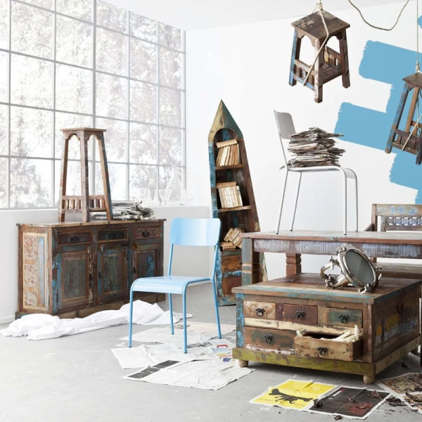 Dressoir Sloophout Gerecycled - Afbeelding 4