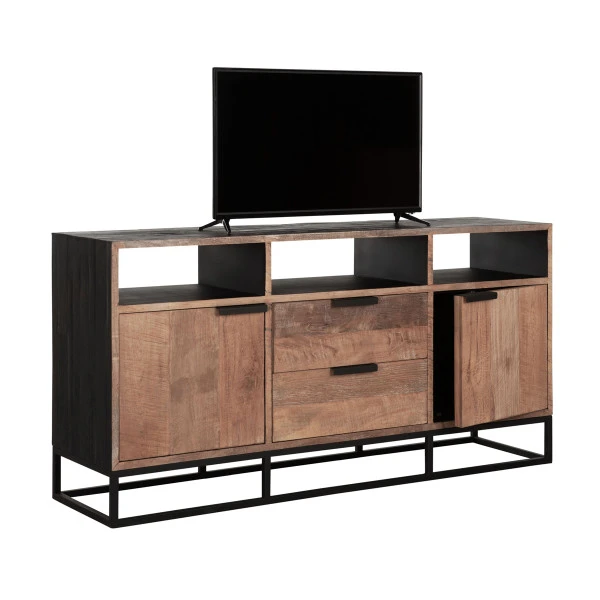 Tv-dressoir Teak Hout - Afbeelding 3