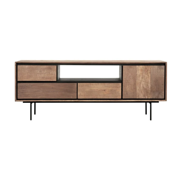 Tv-meubel Teak Hout - Afbeelding 2