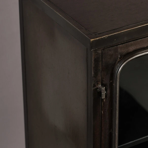 Vintage Metalen Kastje - Afbeelding 4