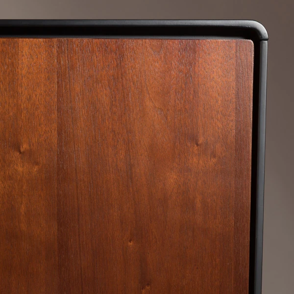 Vintage Tv-meubel Donker Hout - Afbeelding 6