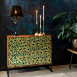 Kleurrijk Dressoir Mangohout