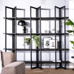 Open Kast Van Zwart Eiken