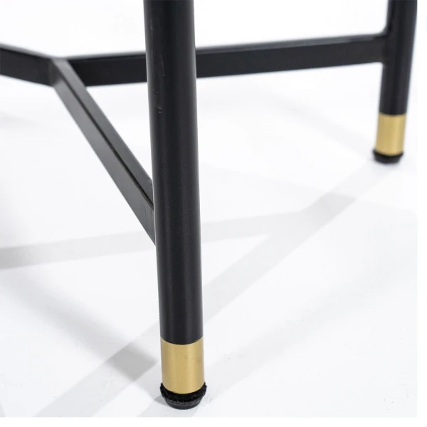 Tv-meubel Mangohout Met Houtsnijwerk - Afbeelding 7