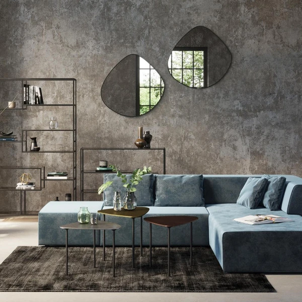 Laag Wandrek Staal Met Glas - Afbeelding 7