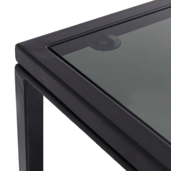 Laag Wandrek Staal Met Glas - Afbeelding 10