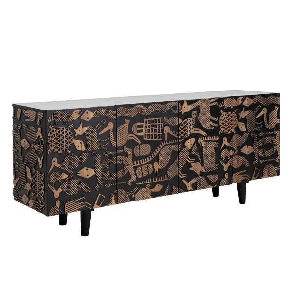 Mangohout Dressoir - Afbeelding 2