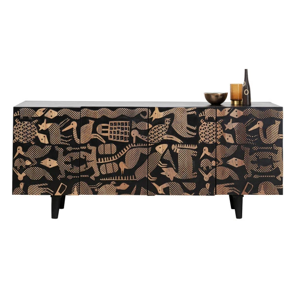 Mangohout Dressoir - Afbeelding 3