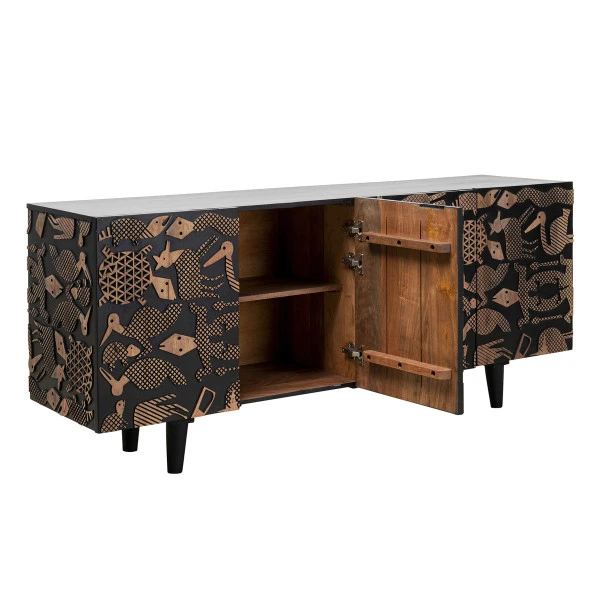 Mangohout Dressoir - Afbeelding 4