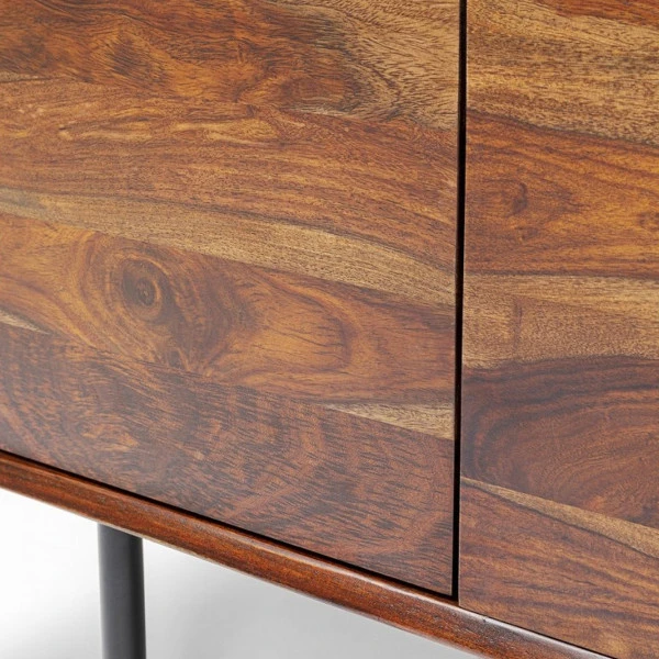 Dressoir Sheesham Hout 200 Cm - Afbeelding 5