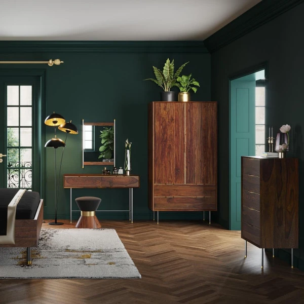 Ladekast Van Sheeshamhout - Afbeelding 4