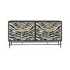 Design Dressoir Zwart Wit Zebra