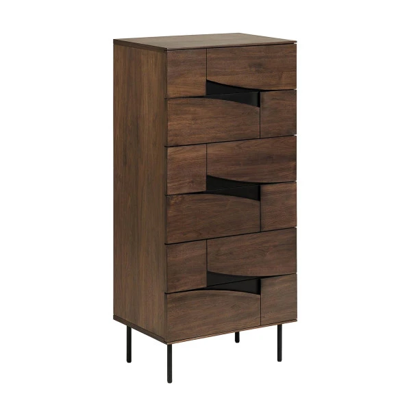 Smalle Ladekast Walnoot