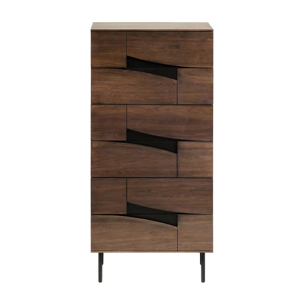 Smalle Ladekast Walnoot - Afbeelding 2