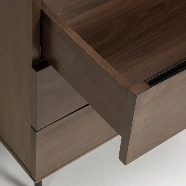 Smalle Ladekast Walnoot - Afbeelding 5