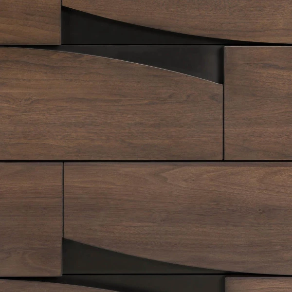 Smalle Ladekast Walnoot - Afbeelding 7