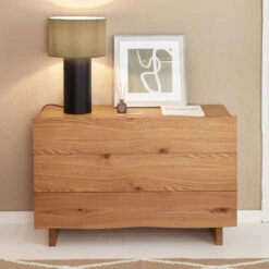 Eiken Boomstam Ladekast