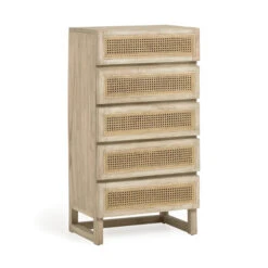 Rotan Webbing Smalle Ladekast