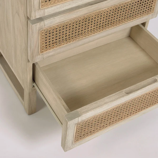 Rotan Webbing Smalle Ladekast - Afbeelding 4