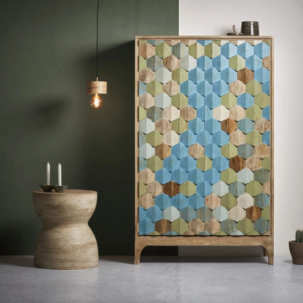 Kleurrijke Kast Mozaiek - Afbeelding 2