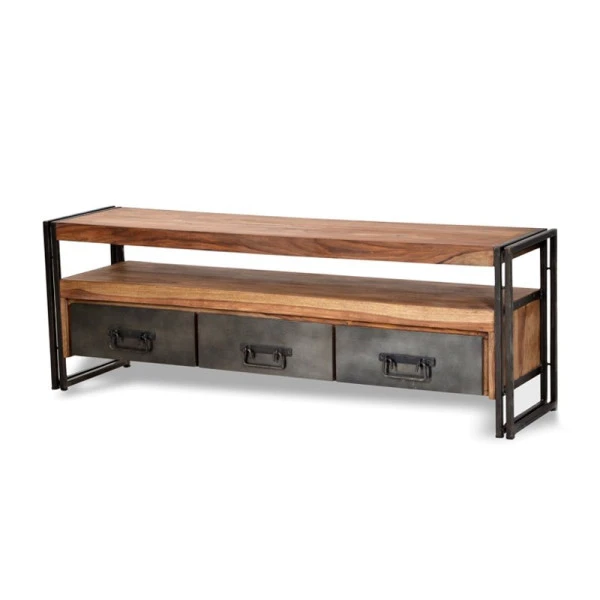 TV-meubel Sheesham Hout 160 Cm - Afbeelding 2