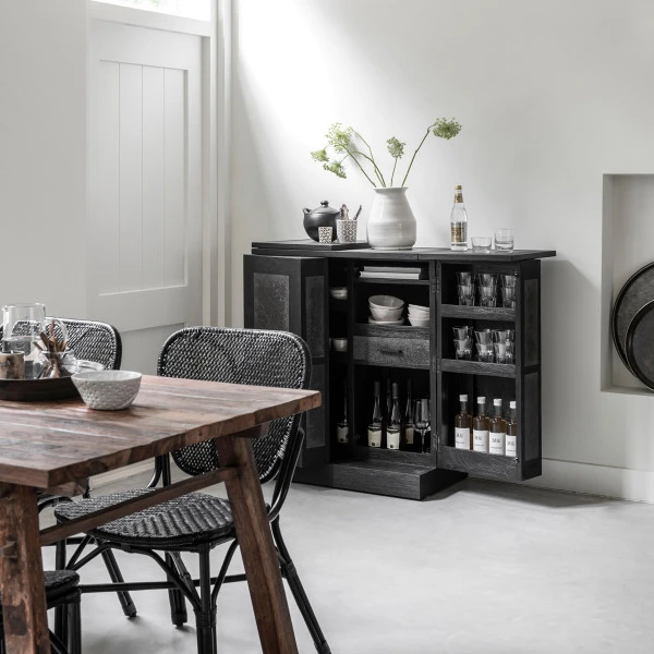 Zwarte Drankkast Bartafel - Afbeelding 10