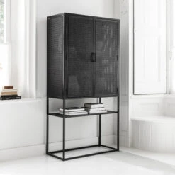 Kast Op Hoge Poten Zwart