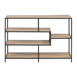 Open Boekenkast Met Stalen Frame