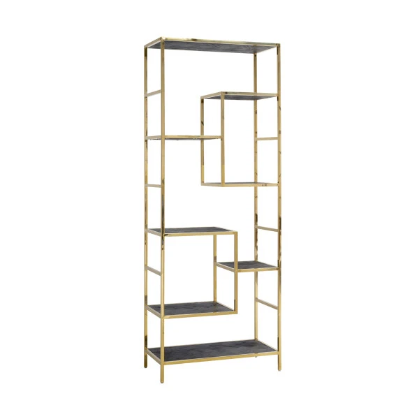 Design Stellingkast Met Visgraat