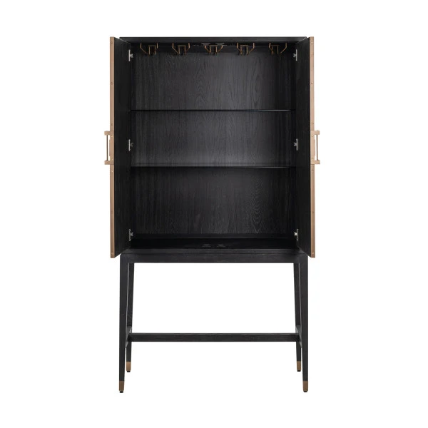 Design Wandkast Leer - Afbeelding 7