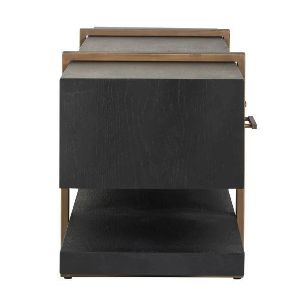 TV-dressoir Donker Hout - Afbeelding 4