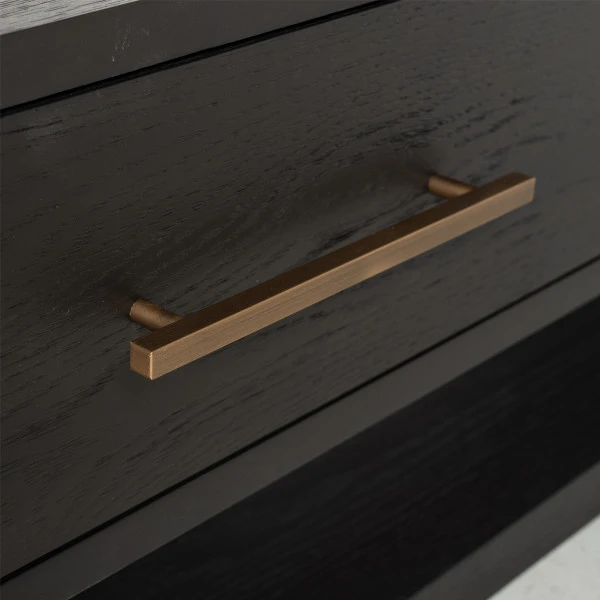 TV-dressoir Donker Hout - Afbeelding 6