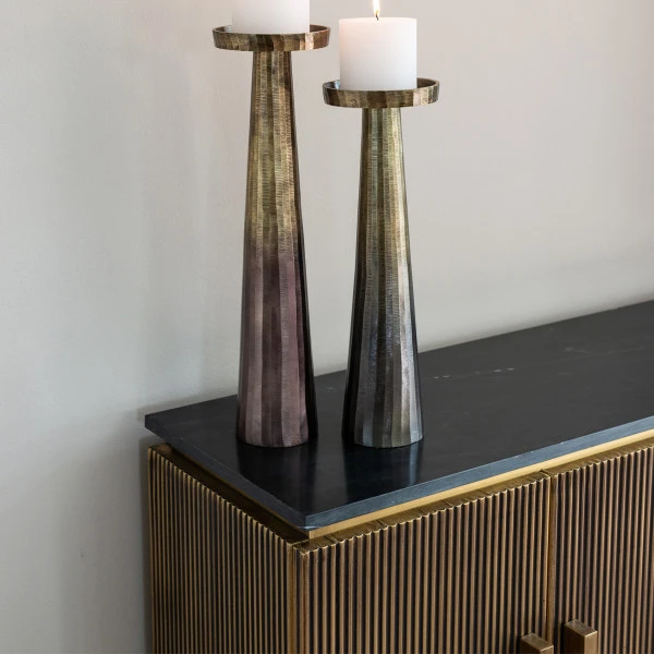 Dressoir Goud Met Marmer - Afbeelding 5