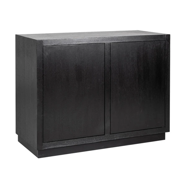 Zwart Dressoir 2-deurs Eiken