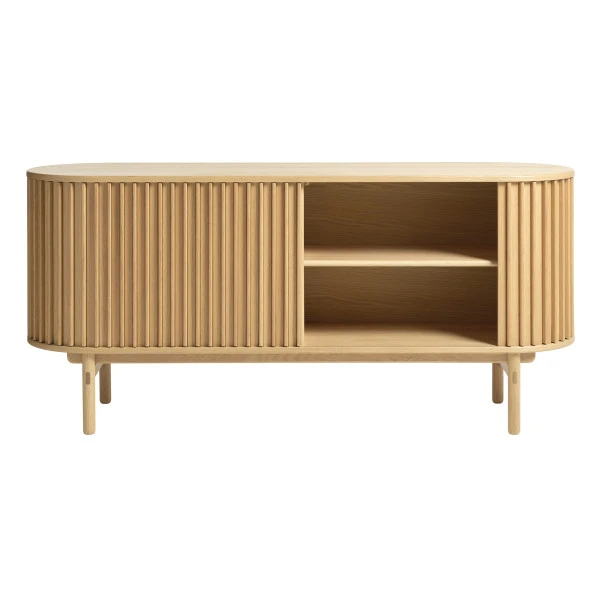 Scandinavisch Dressoir Eikenfineer - Afbeelding 7