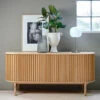 Scandinavisch Dressoir Eikenfineer