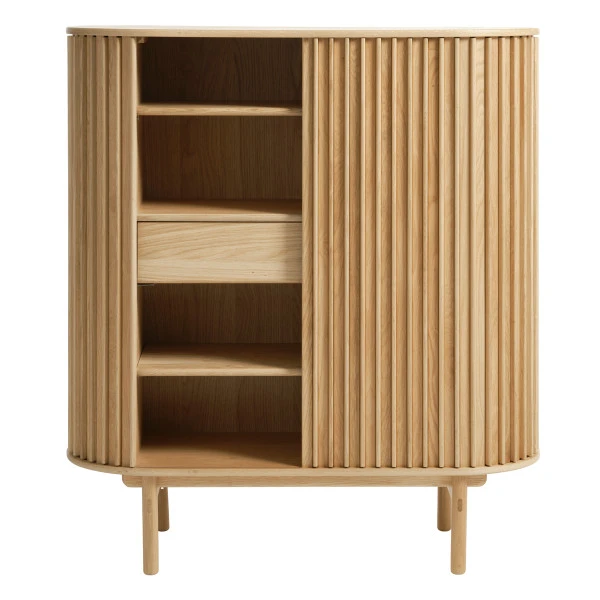 Scandinavische Wandkast Eikenfineer - Afbeelding 7