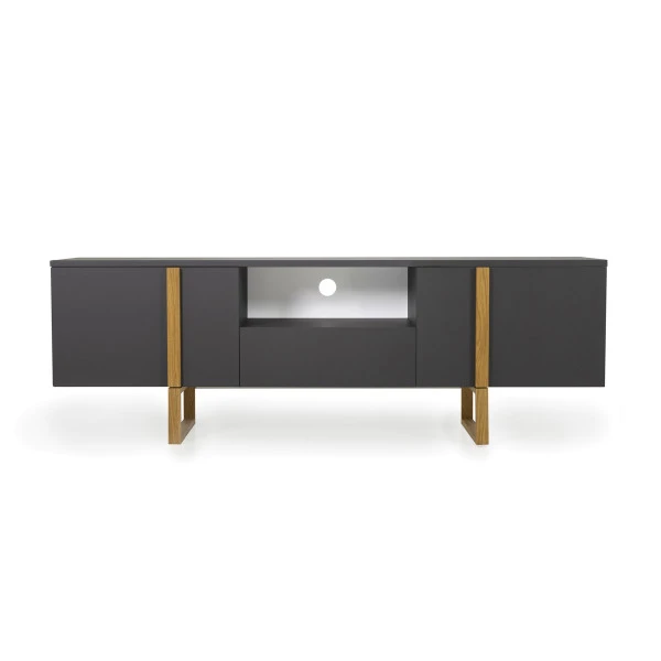 Modern Tv-meubel Met Eiken - Afbeelding 2