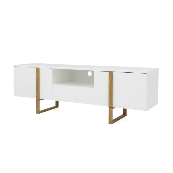 Modern Tv-meubel Met Eiken - Afbeelding 3