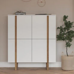 Moderne Bergkast Met Eiken