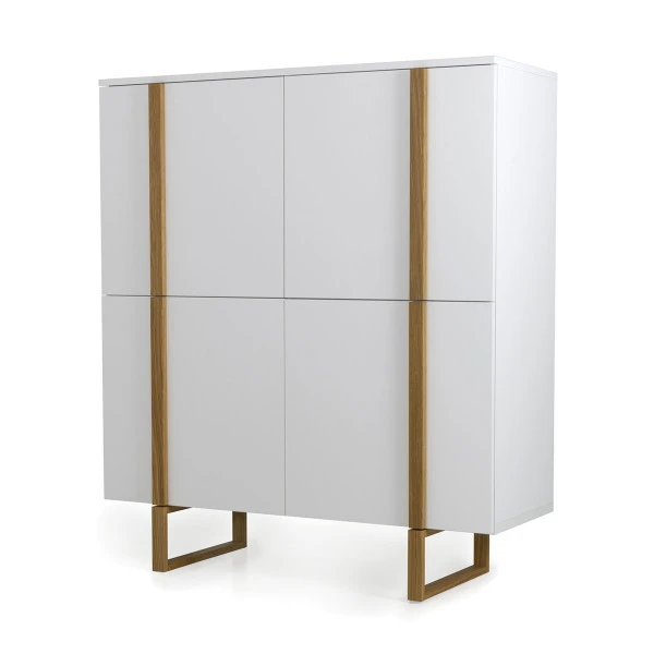 Moderne Bergkast Met Eiken - Afbeelding 3